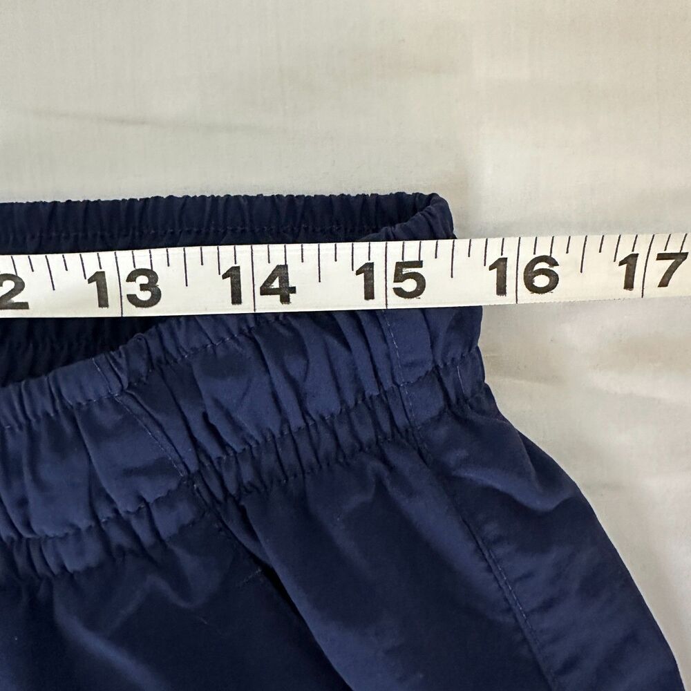 Vintage Niki SB Windbreaker Track Pants Mens Medium Navy Blue Mesh Lined Y2K - Picture 10 of 13